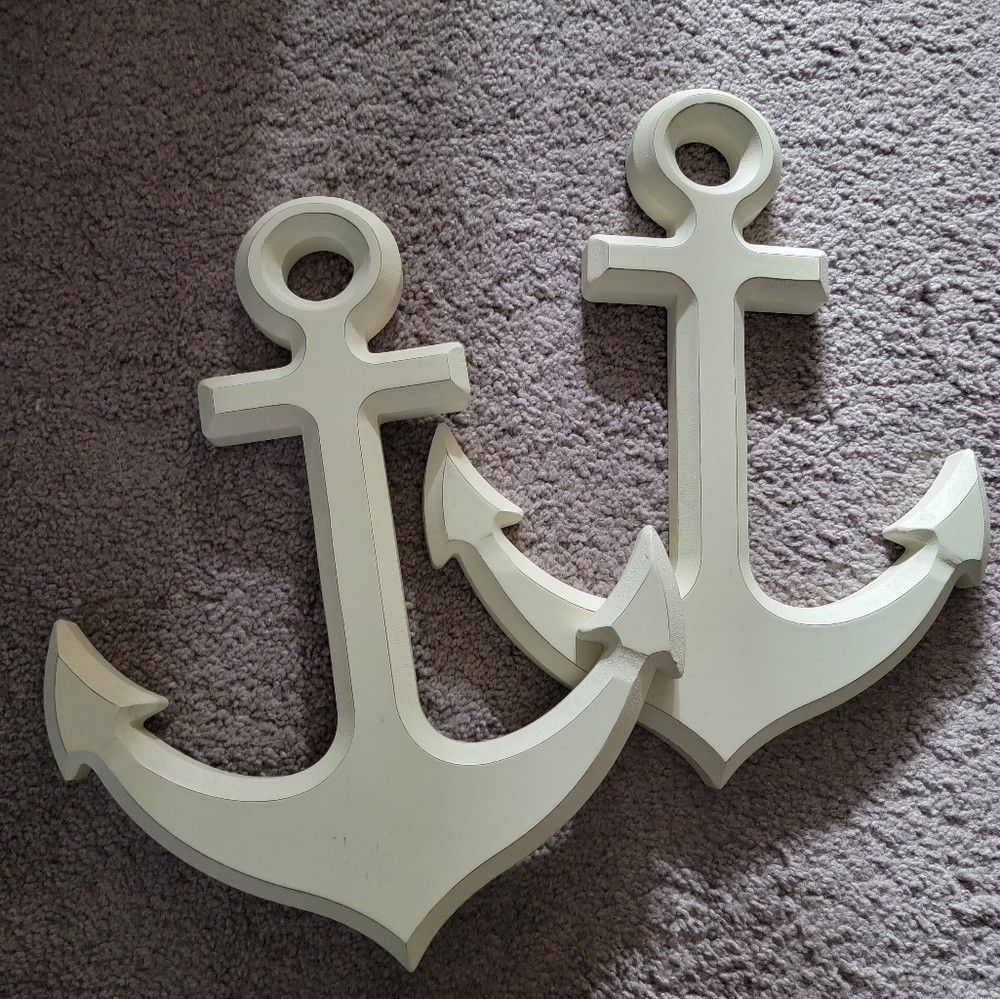 Qty 2 Anchor Wall Art